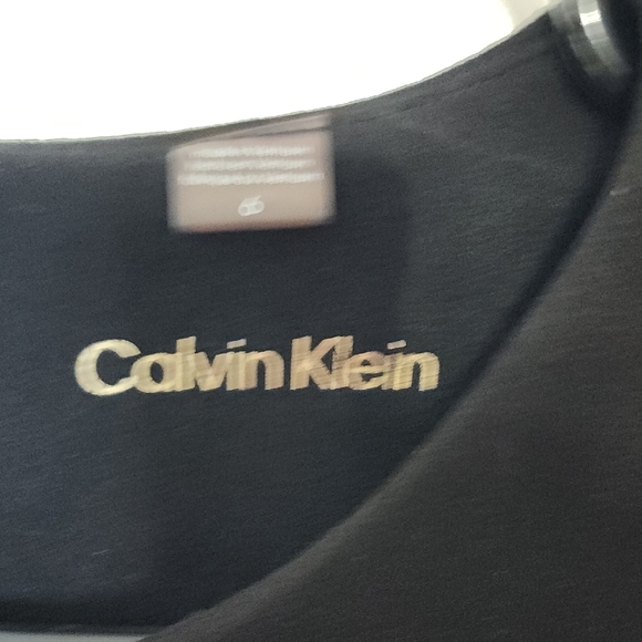 Calvin Klein Classic Black Midi Dress - Picture 2 of 8